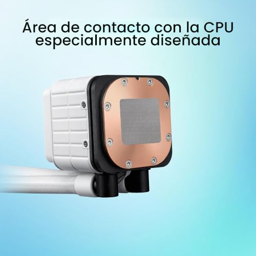 Refrigeración líquida ASUS Prime LC 360 ARGB blanca para refrigerar PC gaming LGA1851 2