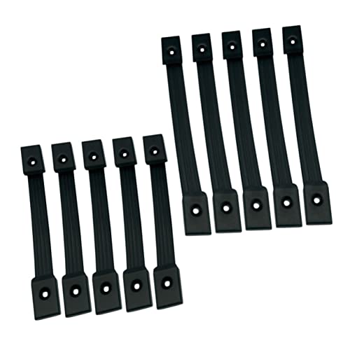 KICHOUSE 10pcs Speaker Pull Handles for Subwoofer Full-Range Cavity Speaker Easy Installation Sturdy Grip Design for Heavy Equipment Handling
