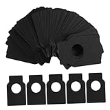 Ideal para proyectos de bricolaje: etiquetas con nombres para botellas de vino o etiquetas de bebidas de papel para fiestas con estas etiquetas de etiquetado en blanco, agregando un toque personal a sus eventos, etiquetas de etiquetas de botellas, etiquetas de marcadores de vino