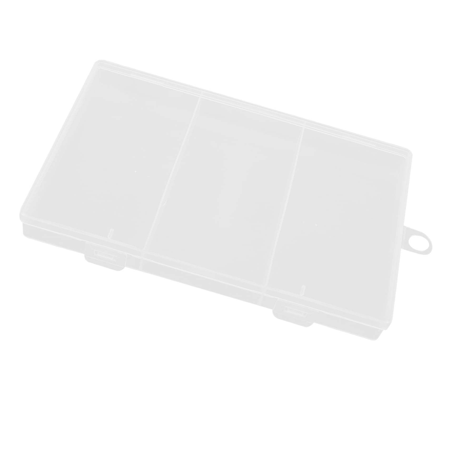 Housoutil Separate Storage Box Paper Clip Storage Desk Organizer Multi-use Small Items Case Lightweight Portable Present for Friends