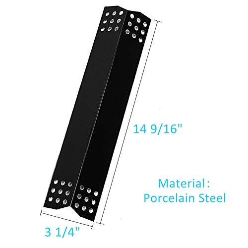 Image of Replacement Parts Kit for Nexgrill 720-0925, 720-0882A, 720-0896, 5-Pack Heat Plates Flame Tamers Burner Tubes and Ignitors Replacement for Nexgrill Gas Grills 720-0896C,720-0925