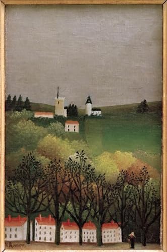 Tableaux peinture sur toile d'Henri Rousseau 60x90cm style nordique pour la chambre