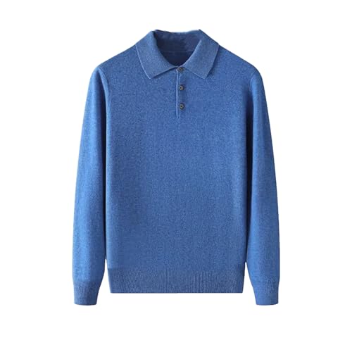 Men Cashmere Knitwear Wool Pullover Sweater Thick Long Sleeve Basic Business Tops2