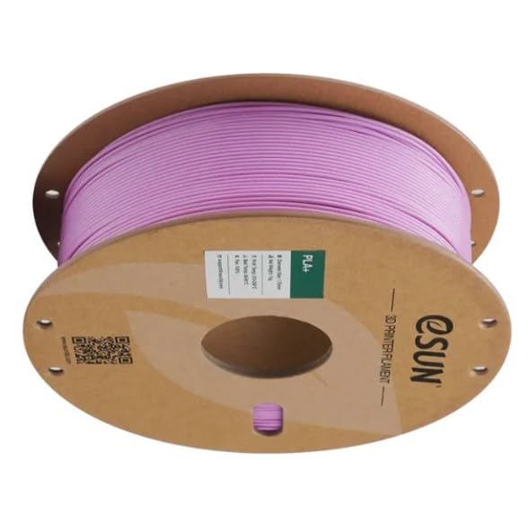 Image of eSUN PLA+ 3D Printing Filament 1.75mm High Speed Filament Speedy PLA Plus for Fast Printing, Dimensional Accuracy + /- 0.03mm, 1KG (2.2 LBS) Lilac