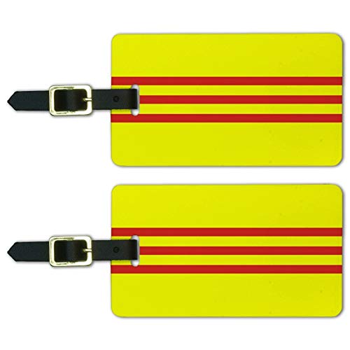 South Vietnam Flag Luggage ID Tags Set of 2