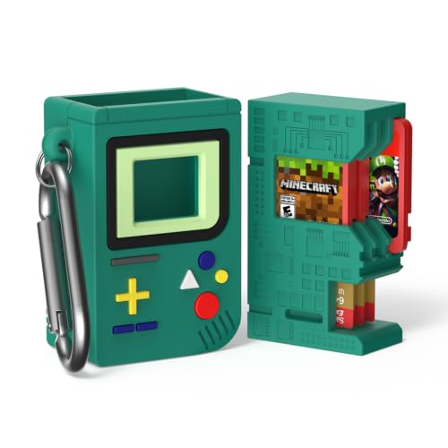 Wonkzon Game Card Case for Nintendo Switch 2/OLED/Lite & Micro SD Cards, Silicone 2-in-1 Card Storage Holds 3 Game Cards and 3 Micro SD Card image 2