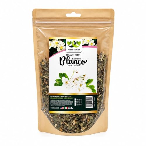 Espino Blanco Herbal Tea 4 oz.-113g Organic Hawthorn Berry Natural Mexican Herb Natural Mexican Herb Hierba Wild Crafted Natural De Mexico