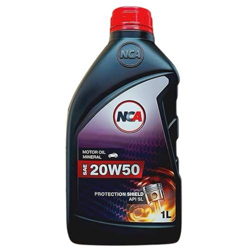 Óleo Motor 20W50 Mineral - NCA | Protection Shield | API SL | Registro ANP 22241