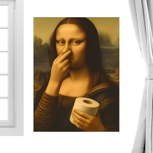 Póster de inodoro divertido para llenar de risas y personalidad el baño de tu hogar