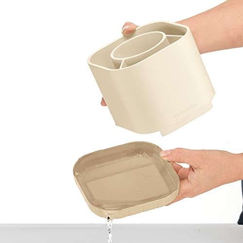 Guzzini Kitchen Red Fill And Drain Cutlery Drainer #TOP1