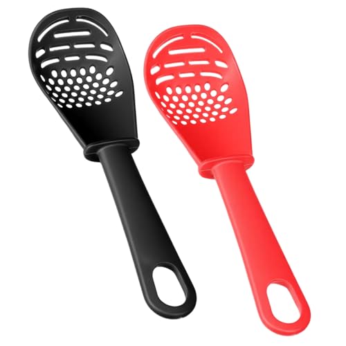 Hadnves 2 Pcs 6-in-1 Multifunctional Kitchen Cooking Spoon Heat Resistant Kitchen Utensils Slotted...