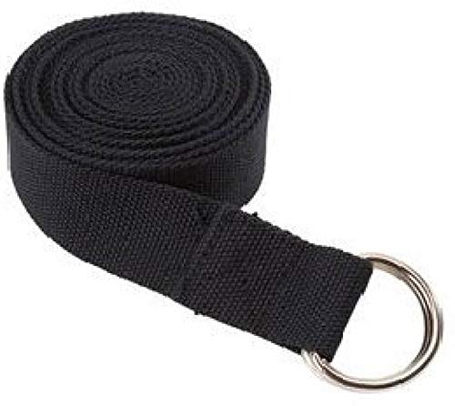 FITGURU Yoga Straps Belt Size: 400x3.8 CM, Yoga Strap Super Soft Organic Cotton- Perfect for Stretching, Holding Poses, Improving Flexibility and Physical Therapy (Black) (B07SCRGC4P) Amazon Price History, Amazon Price Tracker