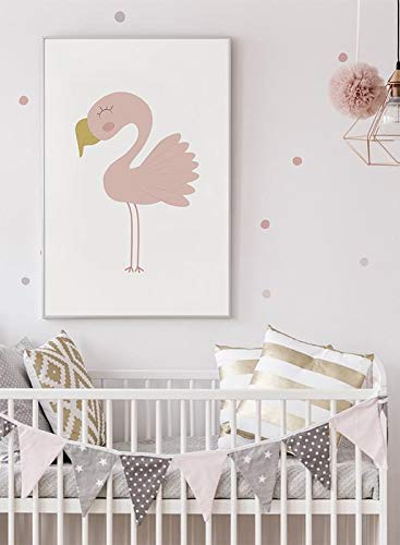 Wallpops Adesivi A Pois Rosa – Set Di 2 Lavagne Adesive 13x13 Cm Con Pennarello – Rimovibili E Riposizionabili - 4