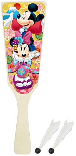 池田工業社 羽子板 ディズニー ミッキー&ミニー 羽根2個付き 000190330