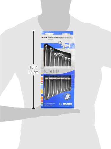 Unior Combination Spanner Set in Display Box, 1 Piece, 120/1CS, Black - Image 2