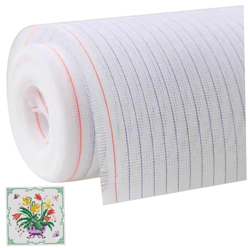 Déchets de toile pour point de croix 14 CT customisation pulls - 3
