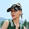 VXXNlnn Stylish Unisex Twin Peaks Owl Print Adult Sunscreen Visor Cap Hat - Perfect for Outdoor Activities, Travel, and Sports #5