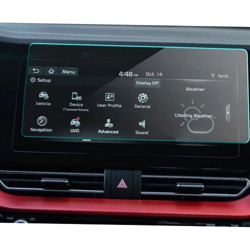 Film protection Kia Niro ecran anti rayure verre trempe GPS vitre LCD 8 10.25 pouces