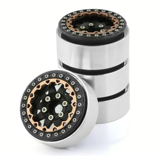 Jante 1.9 pouces en métal pour TRX4 et SCX10, robustesse RC