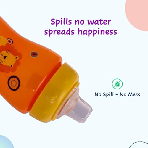 Image of Adore Spouty Silicon Soft Spout Sipper with Hood 270ml (Orange)