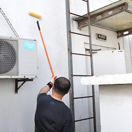 image for KingOrigin Premium 18 Piece Multi use 9 inch Paint Rollers,Roller, Pai