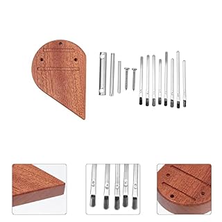 BIENKA 1Pc Pouce Piano Huit Tons Doigt Piano Instrument De Musique Utile Kalimba Piano (Color : Wood Color, Size : 8X5… - Les Beatles, Paul McCartney, John Lennon, RIngo Starr, George Harrison BIENKA 1Pc Pouce Piano Huit Tons Doigt Piano Instrument De Musique Utile Kalimba Piano (Color : Wood Color, Size : 8X5… – Image 3