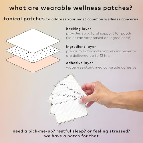 the good patch cycle period pain patch for cramps natural patch with menthol black cohosh plant powered wearable wellness large sized 16 total patches