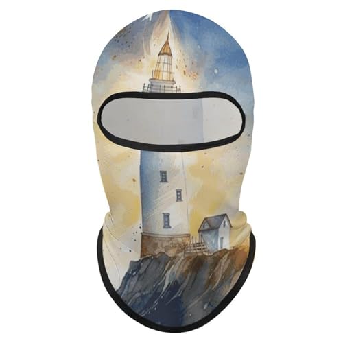 Balaclava para hombre y mujer, máscara para esquí, cubreboca integral con diseño de faro, ideal para ciclismo y motociclismo miniatura 7