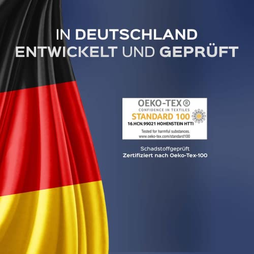 bonmedico Sitzkissen orthopädisch - Ergonomisches Memory Foam Kissen für Bürostuhl, Auto, Rollstuhlkissen oder Sitzerhöhung für Erwachsene - Wellness Schwarz