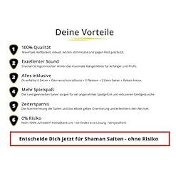 Shaman Acoustic cordes pour guitare acoustique, y compris 2 cordes de rechange et 3 plectres - Les Beatles, Paul McCartney, John Lennon, RIngo Starr, George Harrison Shaman Acoustic cordes pour guitare acoustique, y compris 2 cordes de rechange et 3 plectres – Image 6