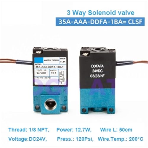 Vanne de distribution 3 voies à commutation rapide et filetage 1/8 NPT - 3