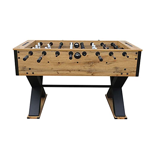 KHYTEBV Fußballtisch 55'' Fußballtisch Klassischer Sport-Tischfußballtisch für Kneipenspielturniere für Kinder und Erwachsene, langlebiger Tischfußballtisch – Bild 4