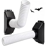 CimoroWin 2 Pack Bat Exclusion Device, One Way Cone with Extendable Tube