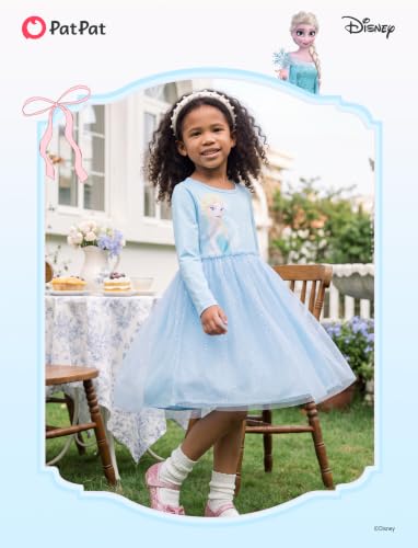 Image of Disney Girls' Tulle Tutu Dress Birthday Party Outfit Toddler to Big Kid