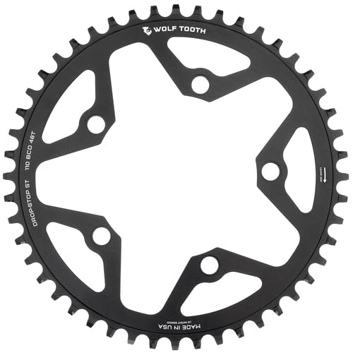 【新品】WOLFTOOTH ( ウルフトゥース ) チェーンリング 46T Amazon | ウルフトゥース(Wolf Tooth) 110 BCD Chainring For