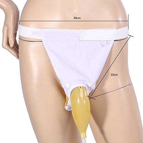 Portable Urinal, External Catheter For Men Male Catheter Men Urine Bag Mens Urinals Male Urinary Sheath Reusable Male Female Comfort Fit For Urinary Incontinence With Spill Proof Collection Bag (Male) #TOP6