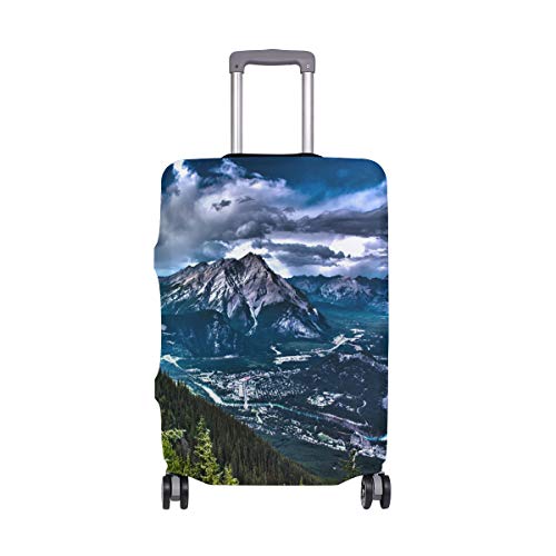 Canada Mountains Rocks Travel Luggage Protector Suitcase Cover XL 29-32 in
