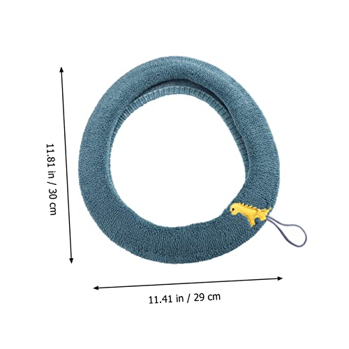 YARNOW 3Pcs Wc-Abdeckung Fuzzy Wc-Sitzbezug Toiletteneinlagen Reisesitzkissen Waschbare Toilettenmatte Weiche Toilettenkissen Toilettenauflagen Toilettensitzkissen Tragbare – Bild 7