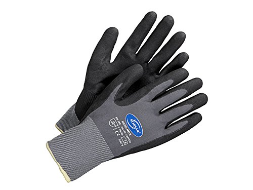 Korsar Kori Nox - Guantes de trabajo (24 pares, talla 10, nailon)