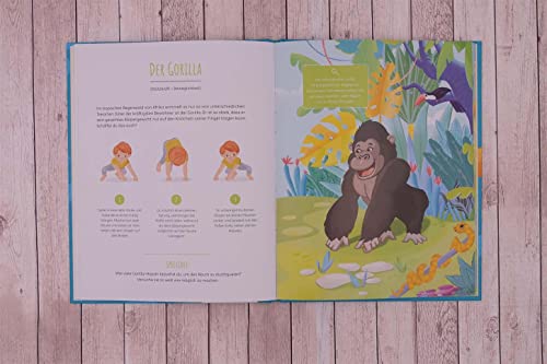 Spring wie ein Känguru!: Spielerische Bewegungsübungen für Kindergartenkinder - So wird Sport zum Ki