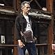 MANNUOSI Herren Schultertaschen business freizeit reise Henkeltaschen echtleder vintage Handtaschen Braun