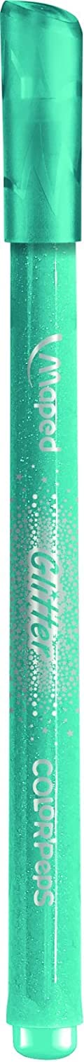 Maped Color'Peps Glitter 847110 Flamastry, Wielokolorowy, 10 sztuk