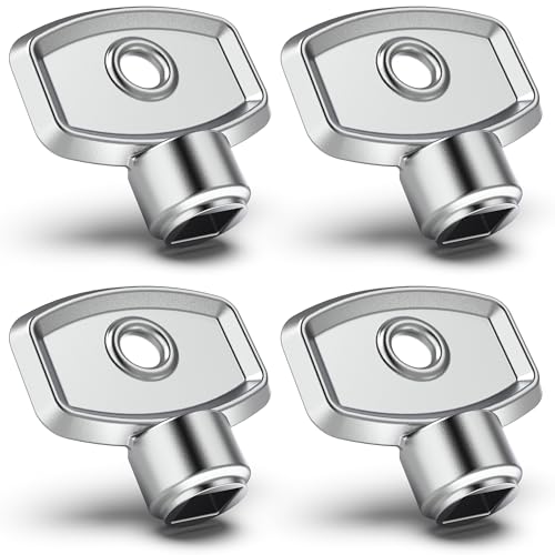 VARIOSAN Heizkörper Entlüftungsschlüssel 13965 4 Stück 5 mm universal für jede Heizung