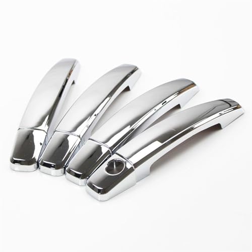 Pegatinas cromadas para manijas de puertas de Citroën C3 Mk1 (2002-2009) de exterior