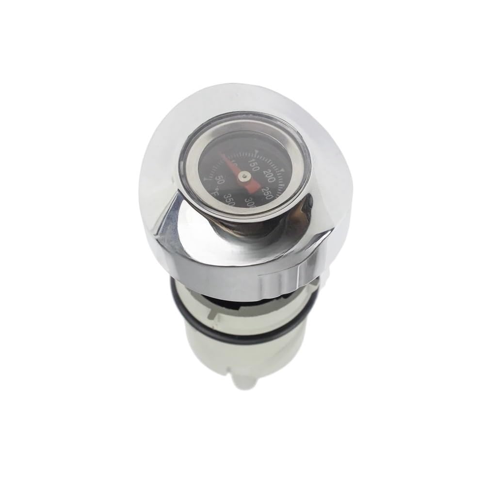 Indicatore Di Livello Astina Livello Dell'olio Per Motociclette Indicatore Della Temperatura Per Sportster Per Forty Per Eight Per Sp&ecial Per XL1200XS 2018-2019(Black)