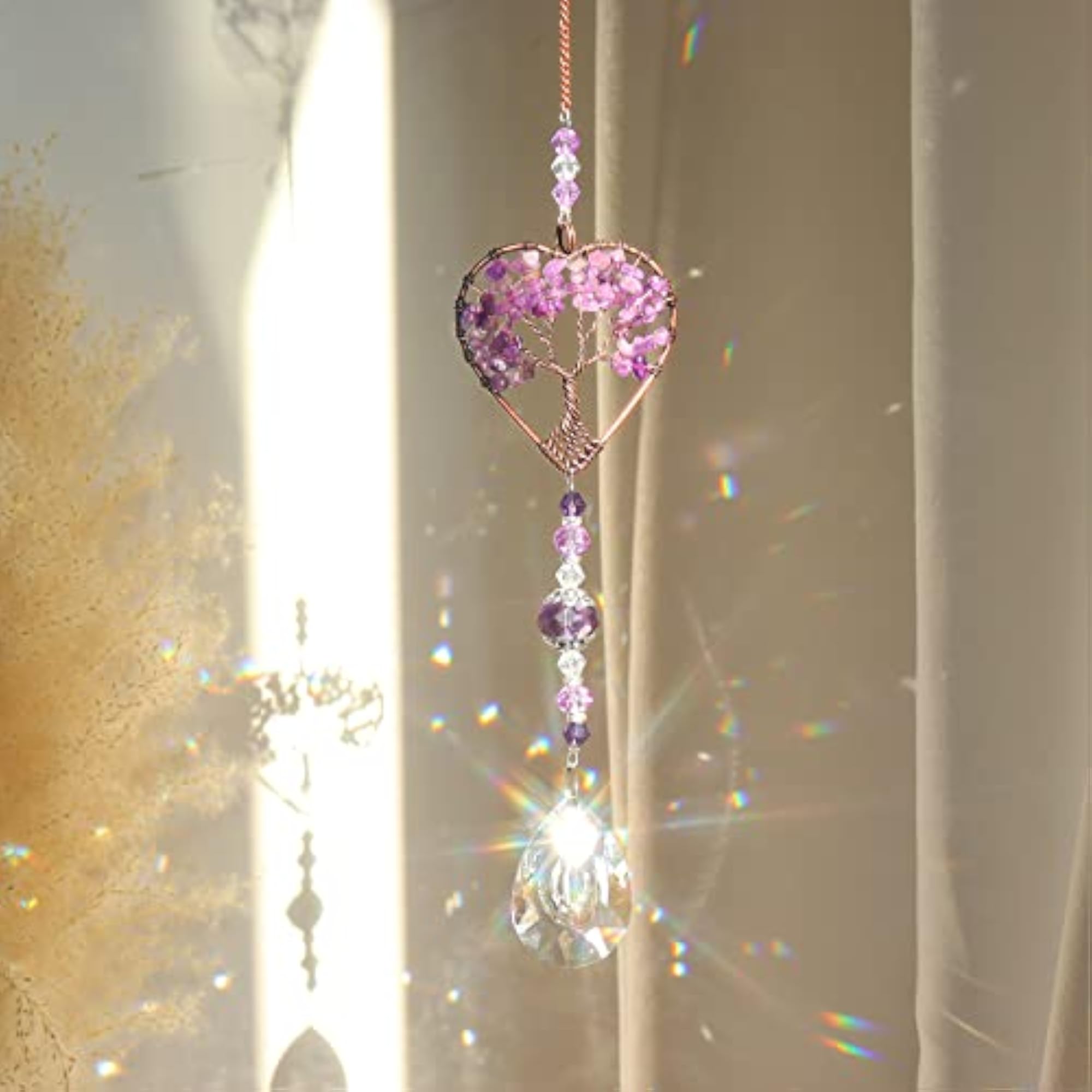 Crystal Sun Catcher Indoor Windows Hanging