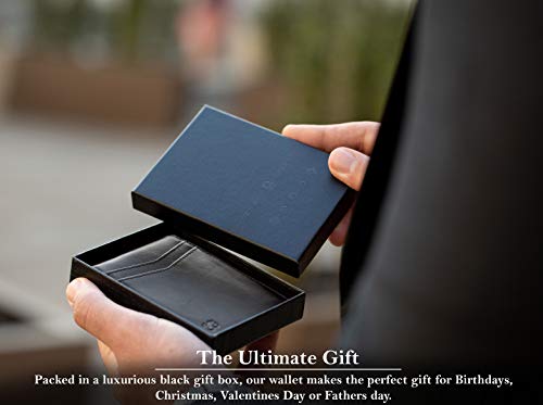 image for SERMAN BRANDS Money Clip Wallet - Mens Wallets slim Front Pocket RFID 