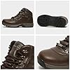 Peter Storm Men’s Rivelin Walking Boots with High Traction Rubber Sole and Speed Laces, Waterproof, Breathable, (Brown, UK Footwear Size System, Adult, Men, Numeric, Medium, 10) #5