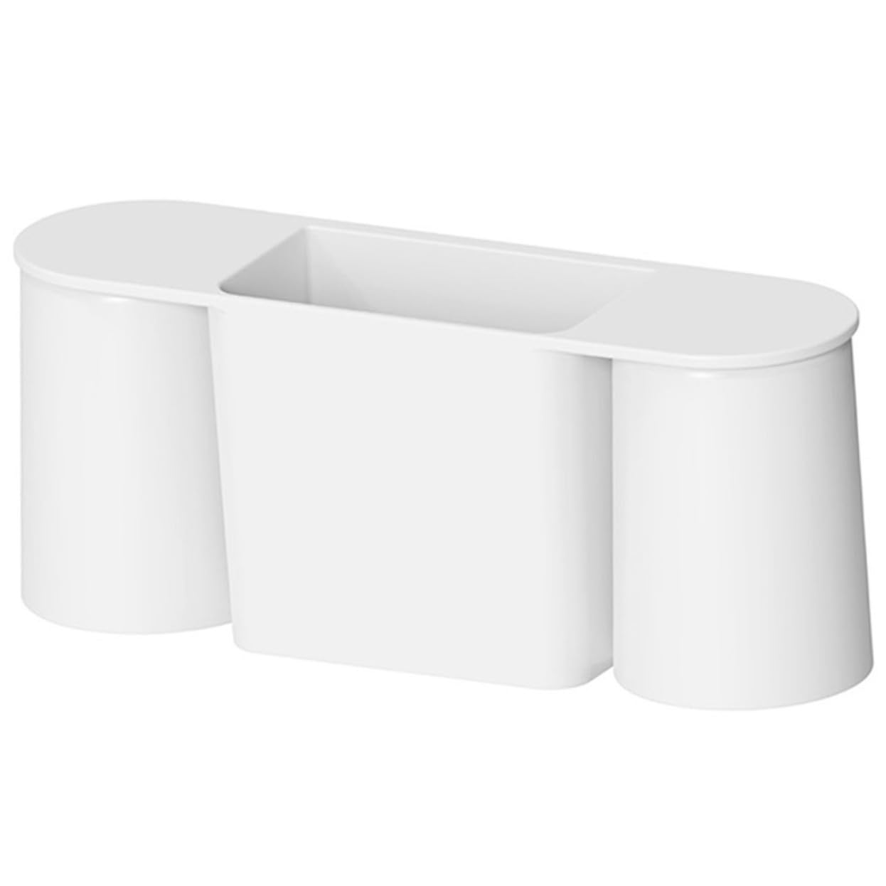 Portacepillos de Dientes Magnético de Pared Portacepillos de Baño para Baño Organizador de Tocador Portavasos para Pasta de Dientes
