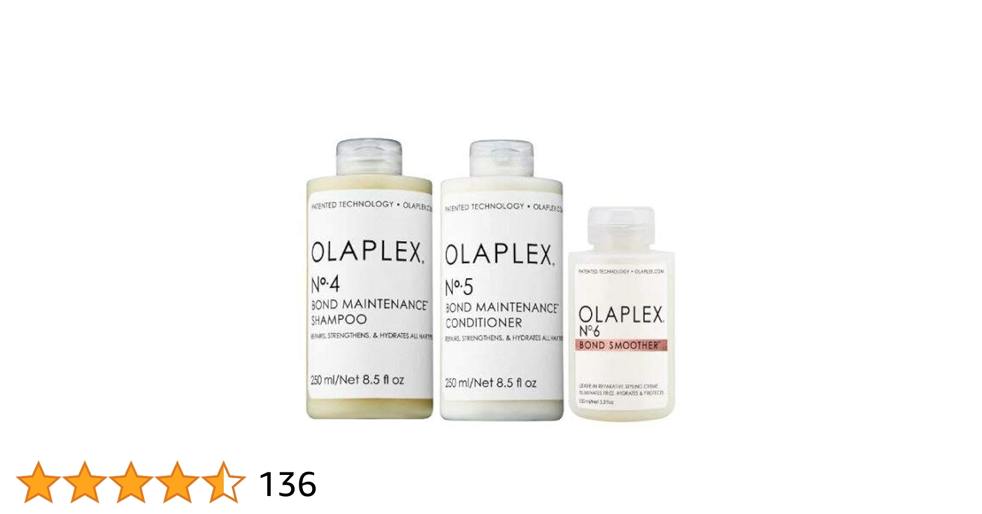 オラプレックス　No.4. 5. 6. 7. 8 Amazon.com: Olaplex No. 4 Bond Maintenance Shampoo, Repairs